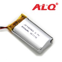 聚合物鋰電池ALQ102040/600mAh 3.7V