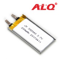 聚合物鋰電池ALQ302040/1000mAh 3.7V