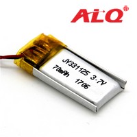 聚合物鋰電池ALQ331125/1000mAh 3.7V