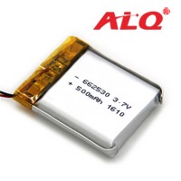 聚合物鋰電池ALQ662530/1000mAh 3.7V