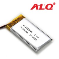 聚合物鋰電池ALQ702040/1000mAh 3.7V