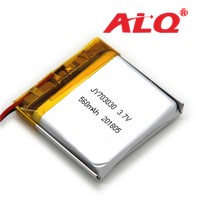 聚合物鋰電池ALQ703030/1000mAh 3.7V
