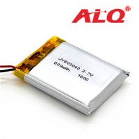 聚合物鋰電池ALQ803040/1000mAh 3.7V