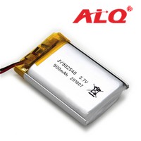 聚合物鋰電池ALQ902540/1000mAh 3.7V